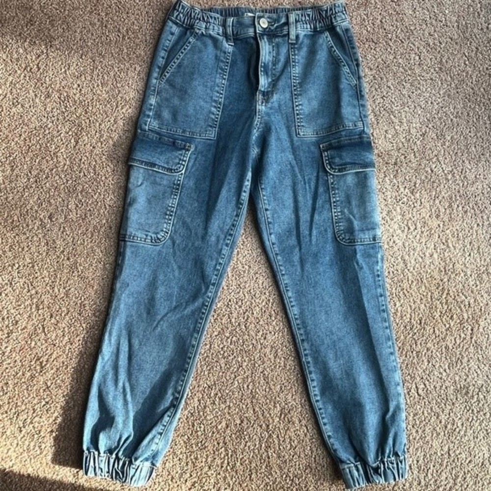 Juniors mom jean High-rise size 5/27W